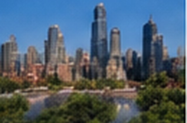 Philadelphia skyline editorial illustration